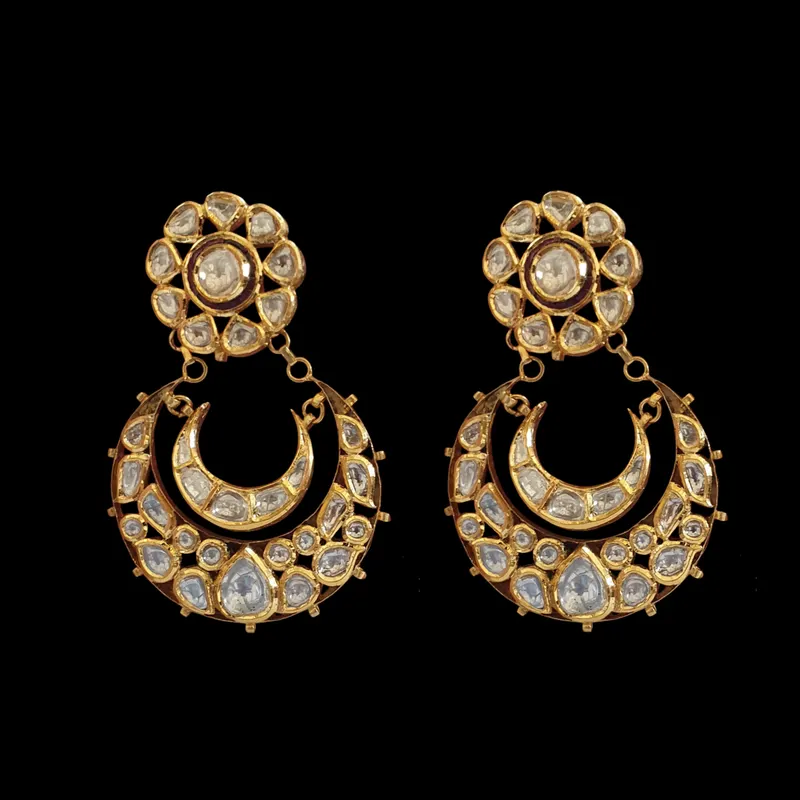 Reversible Chandbali – view 2