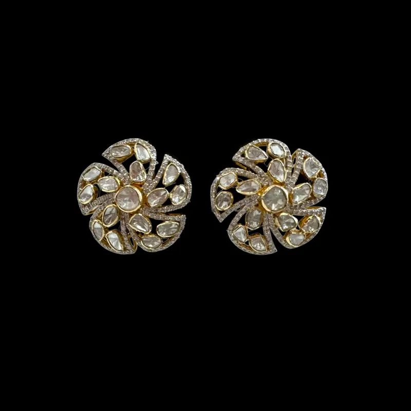 Polki Diamond Tops – view 2