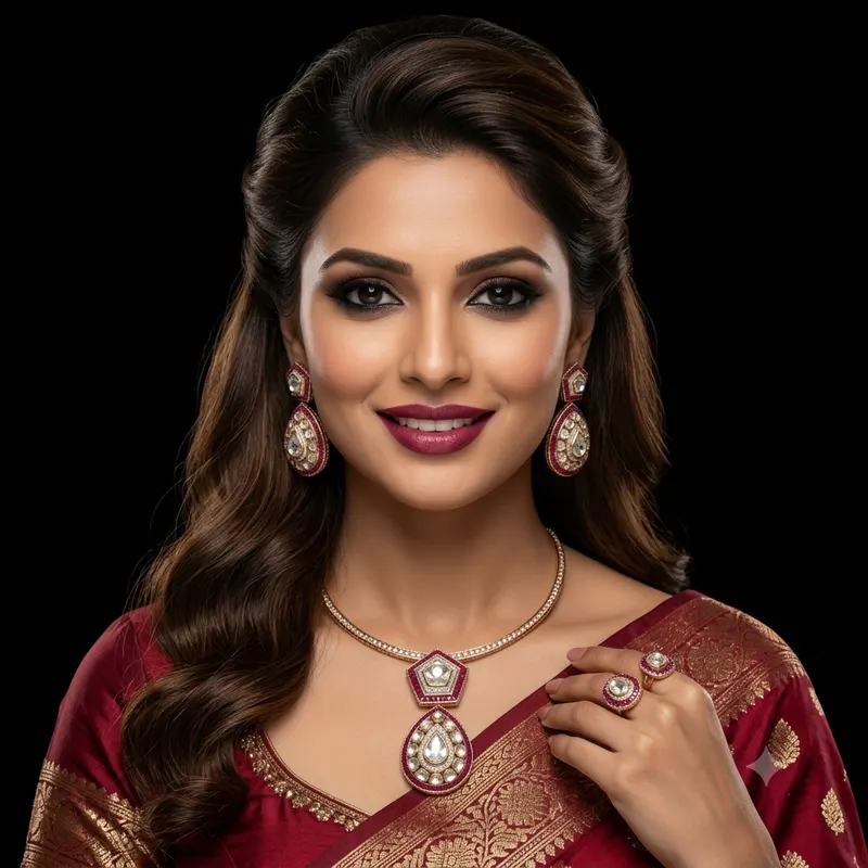 Red Chain Set – view 2